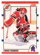 Chris Terreri RC - New Jersey Devils (NHL Hockey Card) 1990-91 Score Canadian Bilingual # 239 Mint