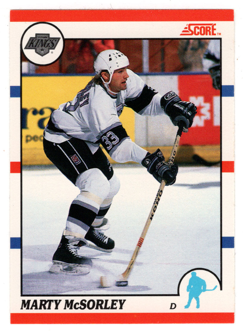 Marty McSorley - Los Angeles Kings (NHL Hockey Card) 1990-91 Score # 271 Mint