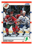 David Maley RC - New Jersey Devils (NHL Hockey Card) 1990-91 Score # 310 Mint