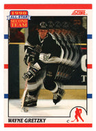 Wayne Gretzky - Los Angeles Kings - All-Star (NHL Hockey Card) 1990-91 Score Canadian Bilingual # 321 Mint