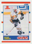 Mario Lemieux - Pittsburgh Penguins - Sniper (NHL Hockey Card) 1990-91 Score # 337 Mint