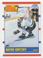 Wayne Gretzky - Los Angeles Kings - Record Setters (NHL Hockey Card) 1990-91 Score # 347 Mint