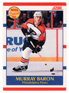 Murray Baron RC - Philadelphia Flyers (NHL Hockey Card) 1990-91 Score Canadian Bilingual # 399 Mint