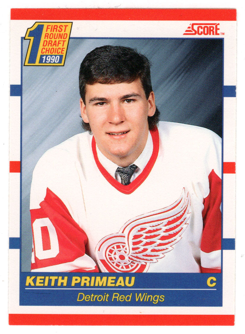 Keith Primeau RC - Detroit Red Wings (NHL Hockey Card) 1990-91 Score Canadian Bilingual # 436 Mint