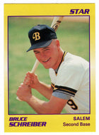 Bruce Schreiber - Salem Buccaneers (Minor League Baseball Card) 1990 Star # 1 Mint