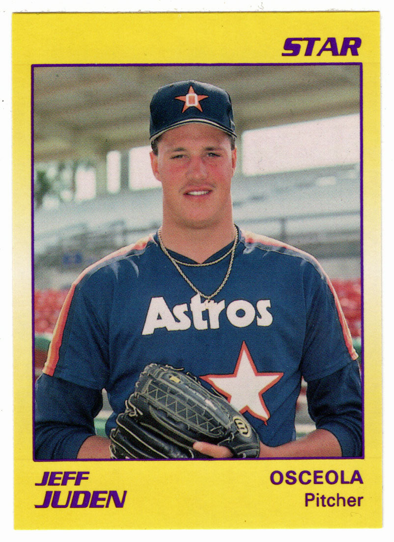 Jeff Juden - Osceola Astros (Minor League Baseball Card) 1990 Star # 2 Mint
