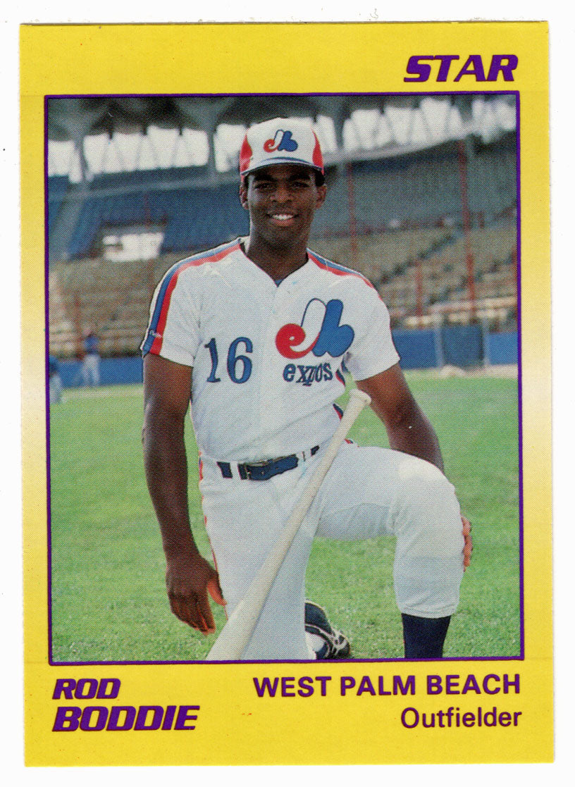 Rod Boddie - West Palm Beach Expos (Minor League Baseball Card) 1990 Star # 6 Mint