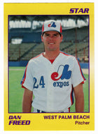 Dan Freed - West Palm Beach Expos (Minor League Baseball Card) 1990 Star # 8 Mint