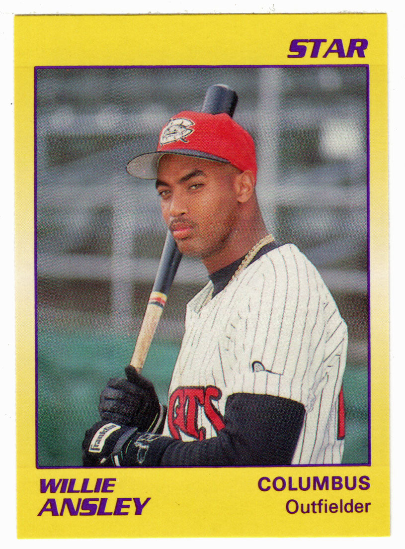 Willie Ansley - Columbus Mudcats (Minor League Baseball Card) 1990 Star # 14 Mint