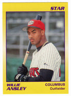 Willie Ansley - Columbus Mudcats (Minor League Baseball Card) 1990 Star # 14 Mint