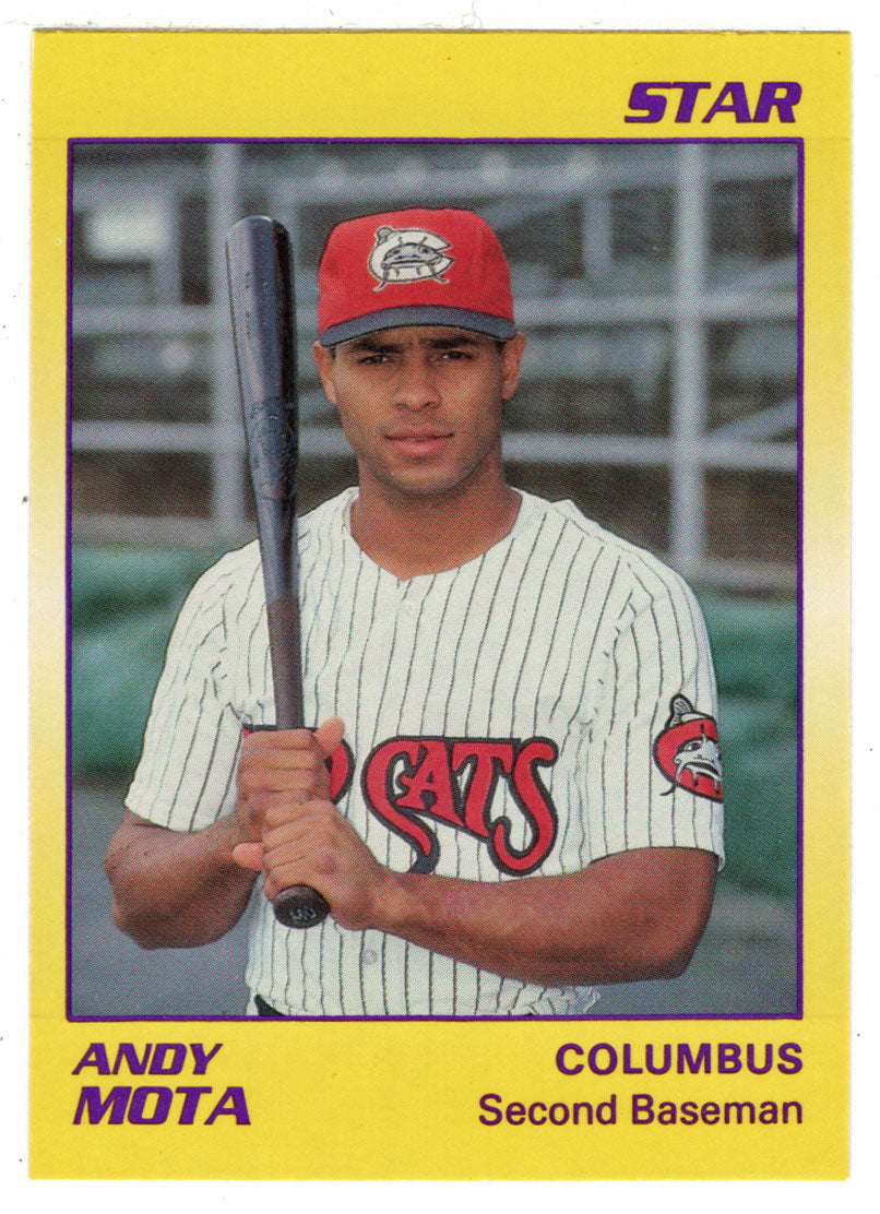 Andy Mota - Columbus Mudcats (Minor League Baseball Card) 1990 Star # 17 Mint