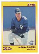 Kevin Maas - Albany-Colonie Yankees (Minor League Baseball Card) 1990 Star # 19 Mint