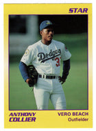Anthony Collier - Vero Beach Dodgers (Minor League Baseball Card) 1990 Star # 20 Mint