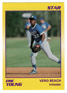 Eric Young - Vero Beach Dodgers (Minor League Baseball Card) 1990 Star # 22 Mint