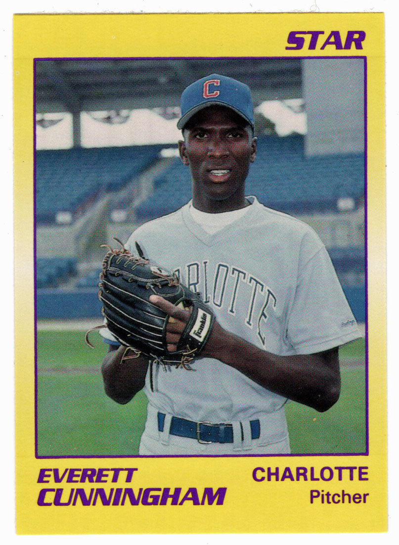 Everett Cunningham - Charlotte Rangers (Minor League Baseball Card) 1990 Star # 23 Mint