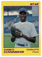 Everett Cunningham - Charlotte Rangers (Minor League Baseball Card) 1990 Star # 23 Mint