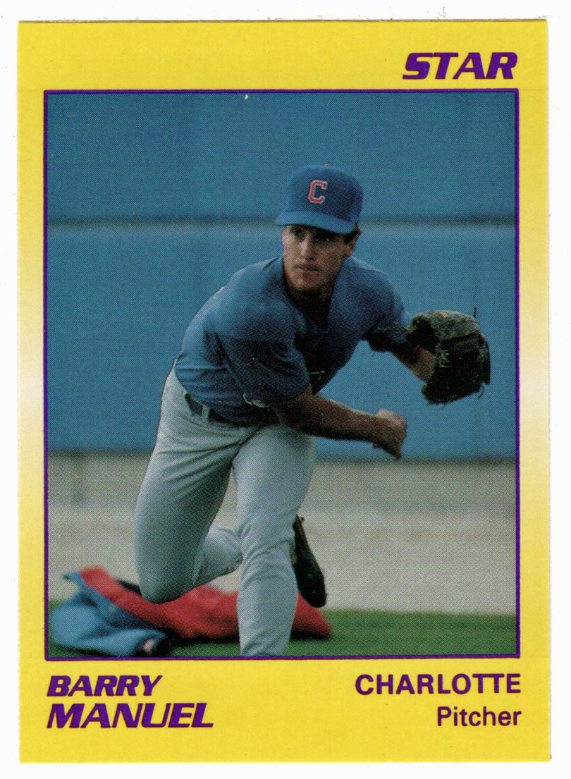 Barry Manuel - Charlotte Rangers (Minor League Baseball Card) 1990 Star # 24 Mint