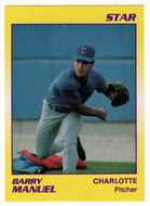 Barry Manuel - Charlotte Rangers (Minor League Baseball Card) 1990 Star # 24 Mint