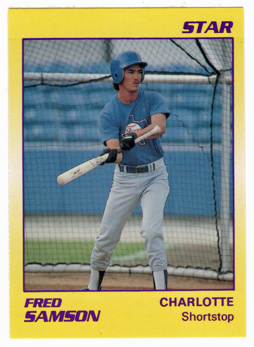 Fred Samson - Charlotte Rangers (Minor League Baseball Card) 1990 Star # 27 Mint