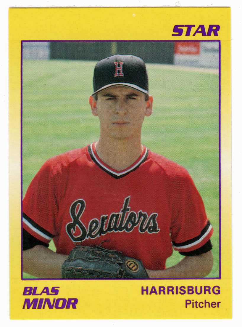 Blas Minor - Harrisburg Senators (Minor League Baseball Card) 1990 Star # 29 Mint