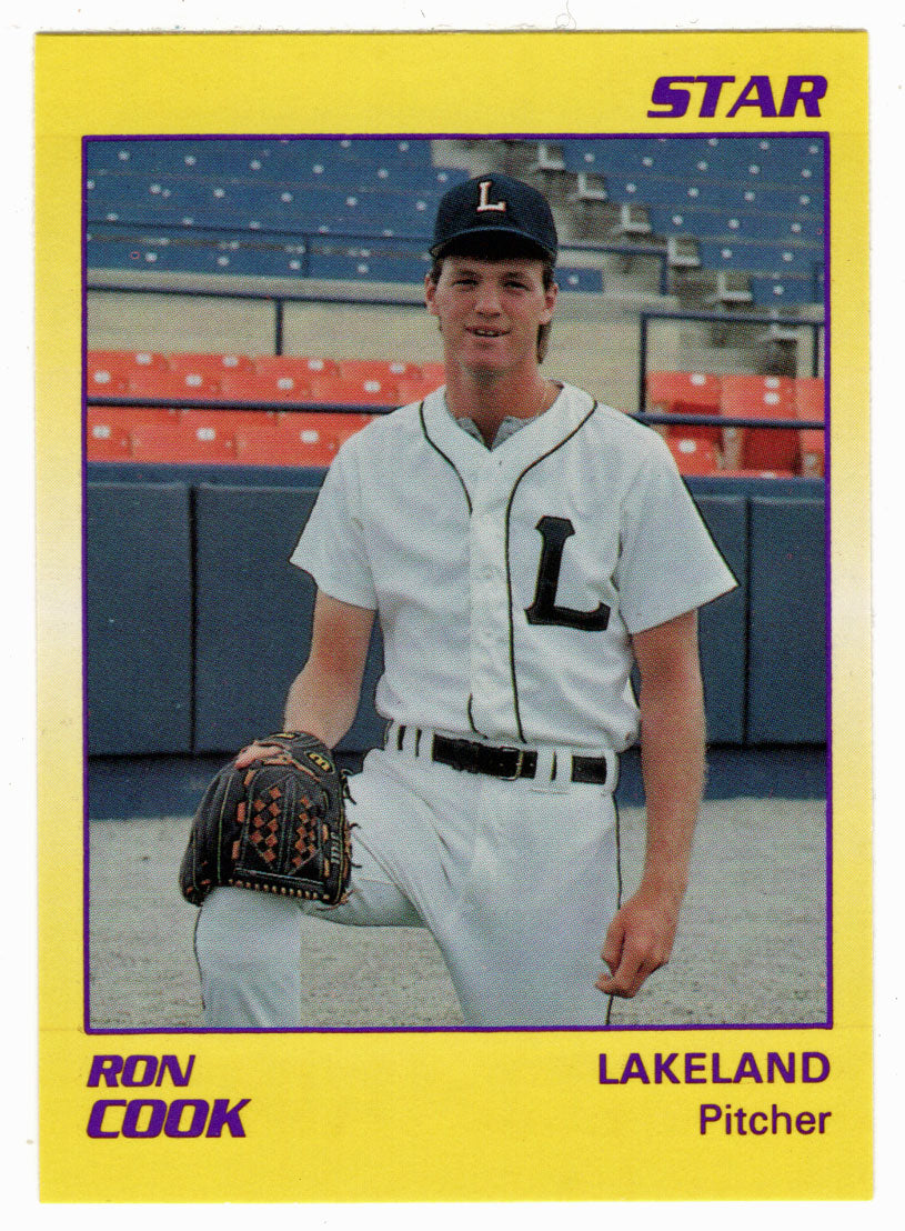 Ron Cook - Lakeland Tigers (Minor League Baseball Card) 1990 Star # 33 Mint