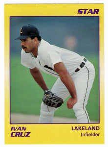 Ivan Cruz - Lakeland Tigers (Minor League Baseball Card) 1990 Star # 34 Mint