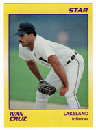 Ivan Cruz - Lakeland Tigers (Minor League Baseball Card) 1990 Star # 34 Mint