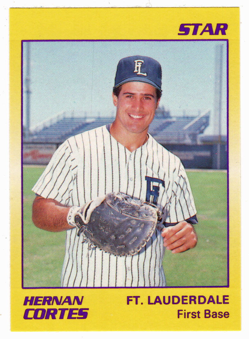 Hernan Cortes - Fort Lauderdale Yankees (Minor League Baseball Card) 1990 Star # 39 Mint