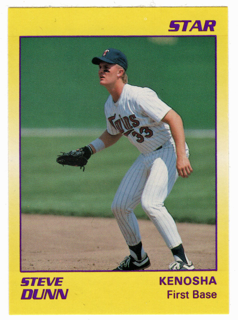 Steve Dunn - Kenosha Twins (Minor League Baseball Card) 1990 Star # 55 Mint