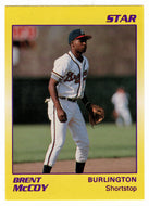 Brent McCoy - Burlington Braves (Minor League Baseball Card) 1990 Star # 57 Mint