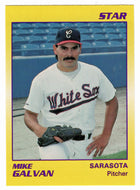 Mike Galvan - Sarasota White Sox (Minor League Baseball Card) 1990 Star # 58 Mint