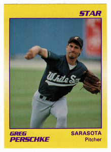 Greg Perschke - Sarasota White Sox (Minor League Baseball Card) 1990 Star # 59 Mint