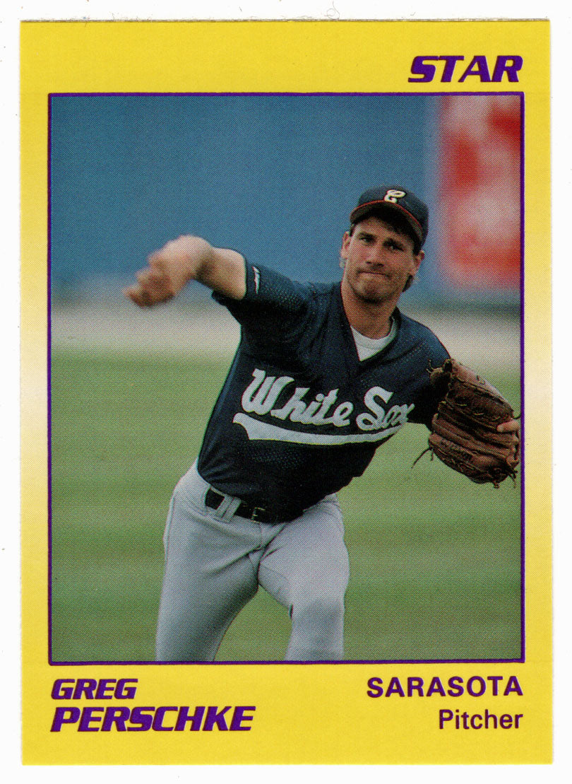 Greg Perschke - Sarasota White Sox (Minor League Baseball Card) 1990 Star # 59 Mint