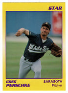 Greg Perschke - Sarasota White Sox (Minor League Baseball Card) 1990 Star # 59 Mint