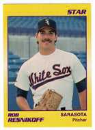 Bob Resnikoff - Sarasota White Sox (Minor League Baseball Card) 1990 Star # 60 Mint