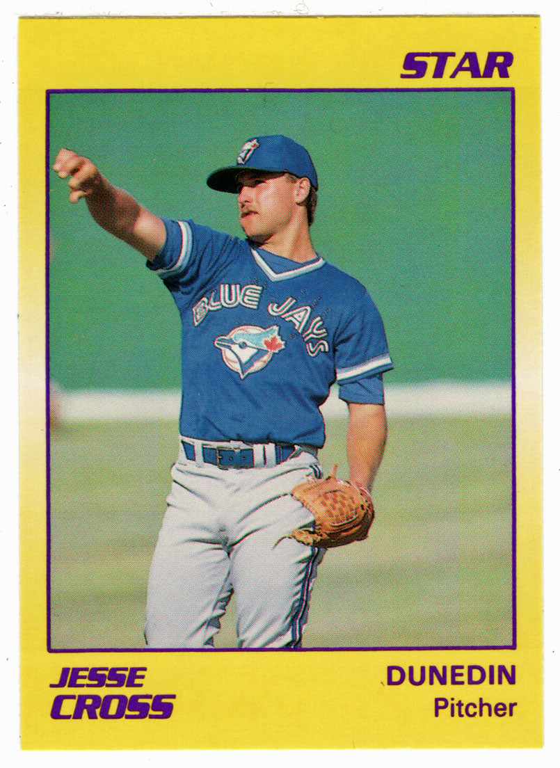Jesse Cross - Dunedin Blue Jays (Minor League Baseball Card) 1990 Star # 63 Mint