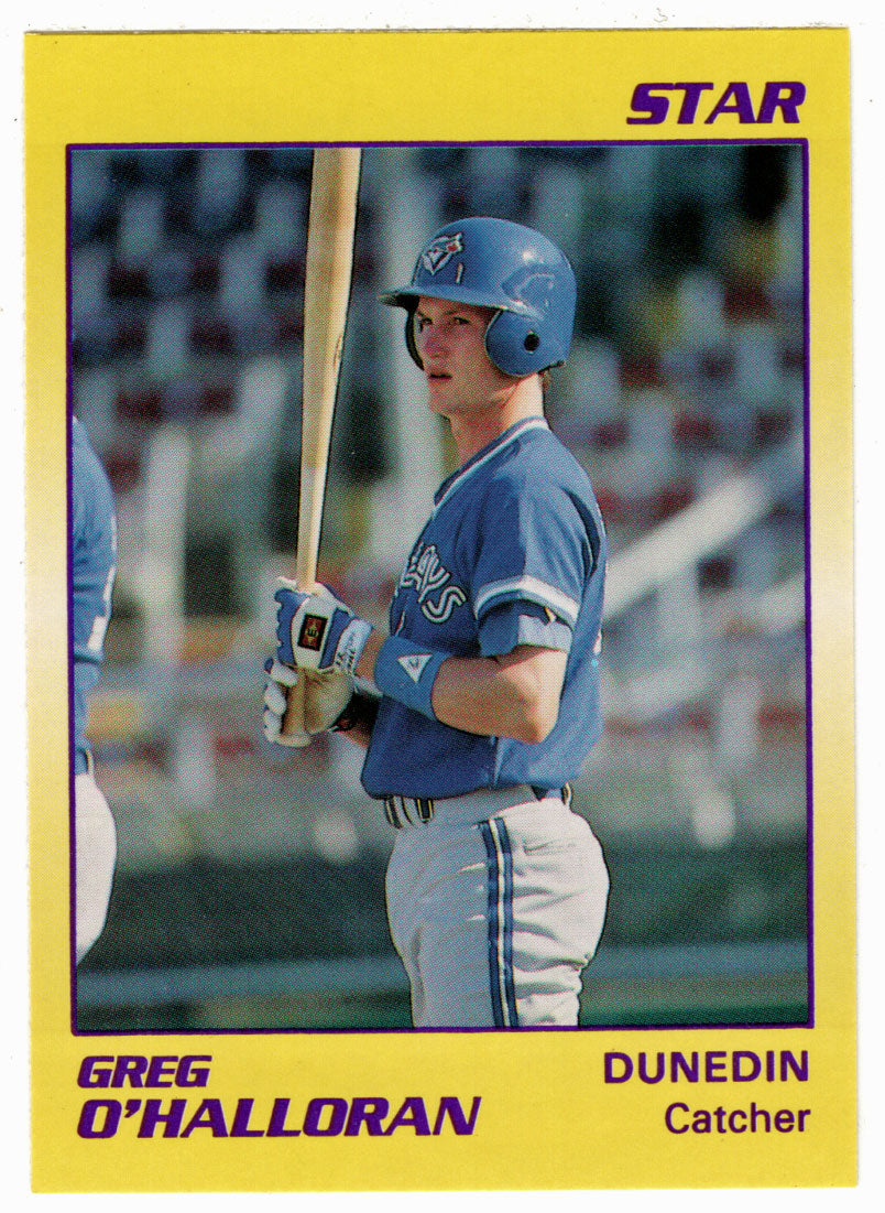 Greg O'Halloran - Dunedin Blue Jays (Minor League Baseball Card) 1990 Star # 66 Mint