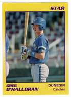 Greg O'Halloran - Dunedin Blue Jays (Minor League Baseball Card) 1990 Star # 66 Mint