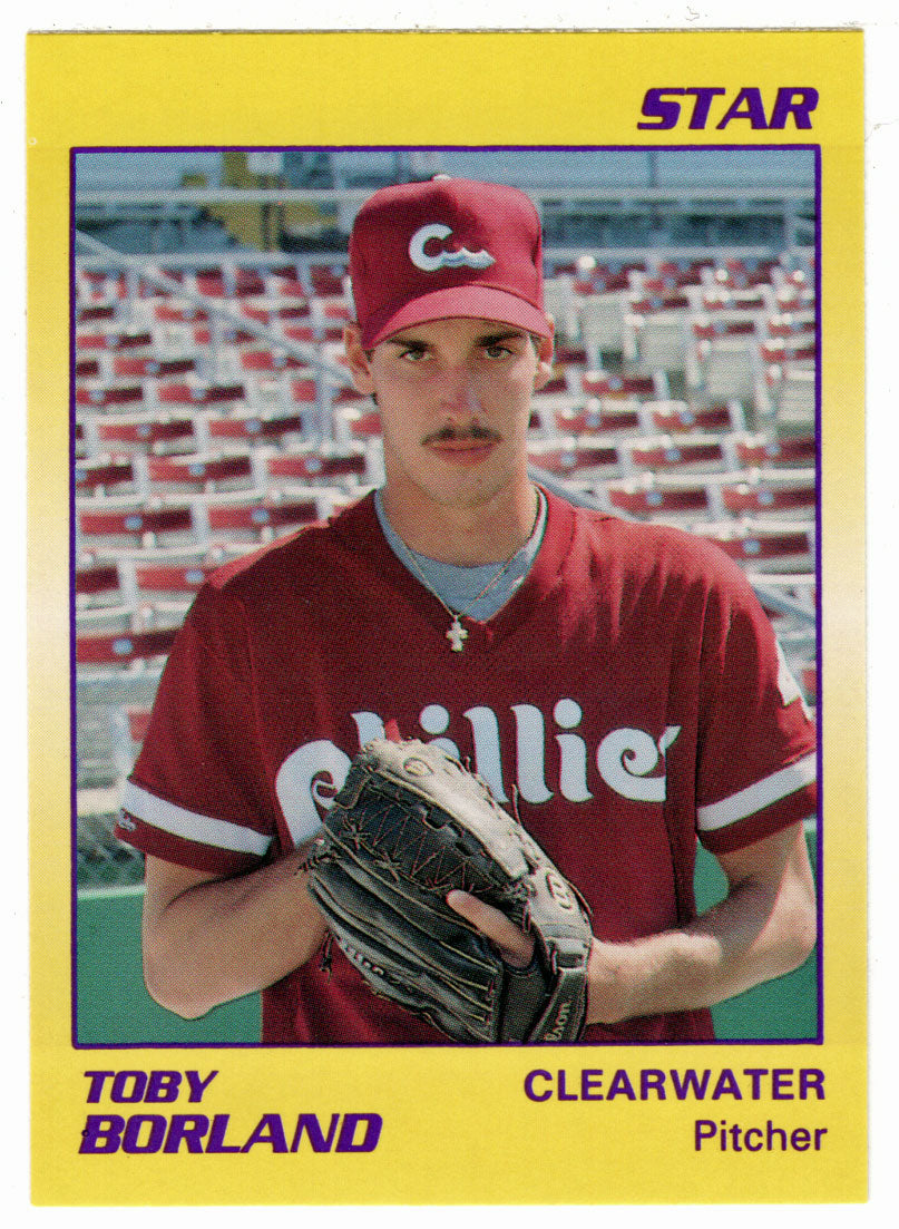Toby Borland - Clearwater Phillies (Minor League Baseball Card) 1990 Star # 70 Mint
