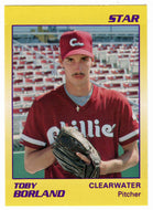Toby Borland - Clearwater Phillies (Minor League Baseball Card) 1990 Star # 70 Mint