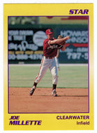 Joe Millette - Clearwater Phillies (Minor League Baseball Card) 1990 Star # 71 Mint