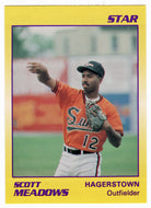 Scott Meadows - Hagerstown Suns (Minor League Baseball Card) 1990 Star # 75 Mint