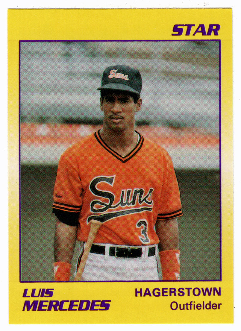 Luis Mercedes - Hagerstown Suns (Minor League Baseball Card) 1990 Star # 76 Mint