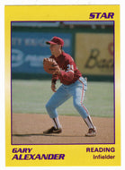 Gary Alexander - Reading Phillies (Minor League Baseball Card) 1990 Star # 79 Mint