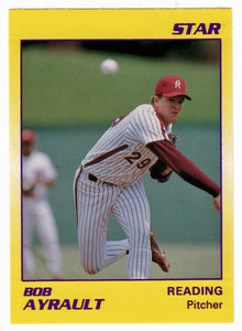 Bob Ayrault - Reading Phillies (Minor League Baseball Card) 1990 Star # 80 Mint