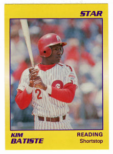 Kim Batiste - Reading Phillies (Minor League Baseball Card) 1990 Star # 81 Mint
