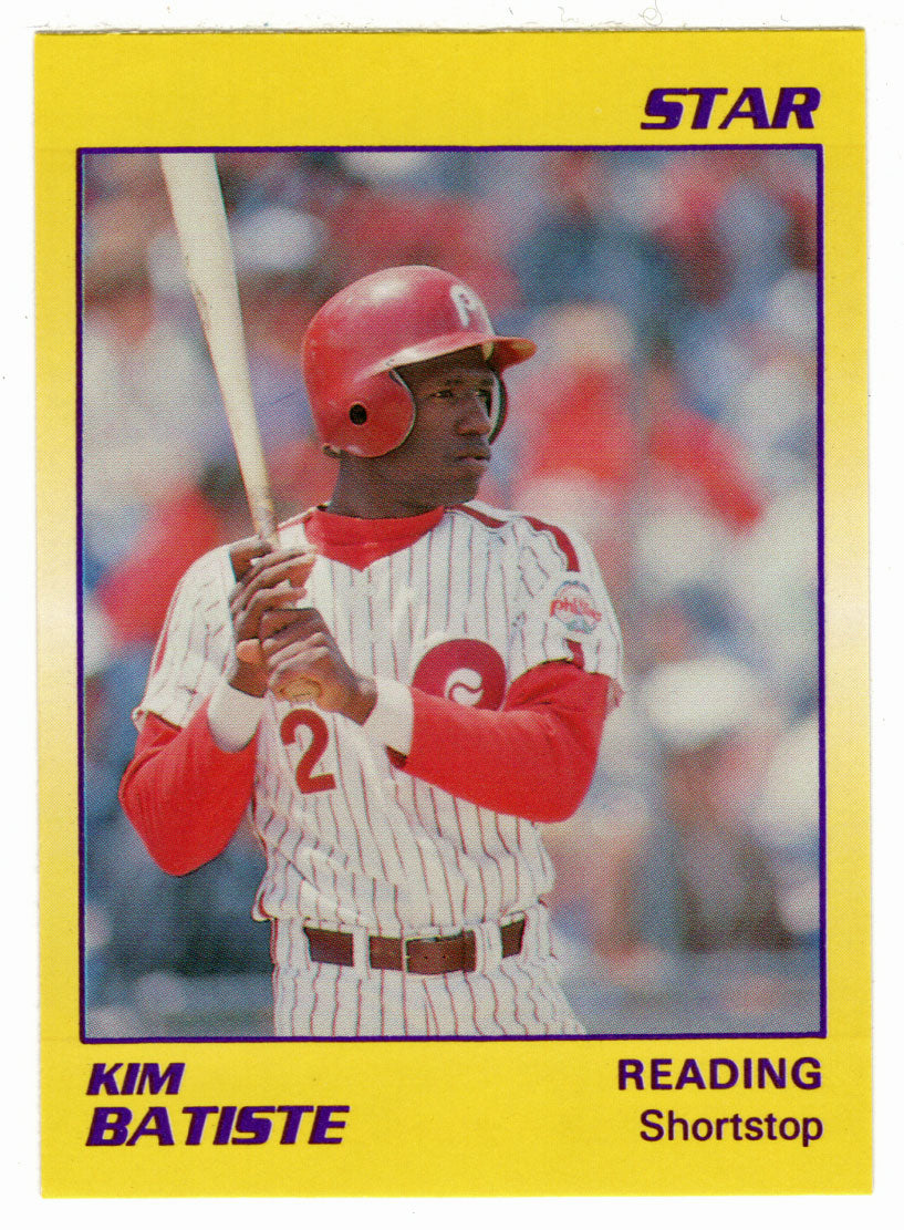 Kim Batiste - Reading Phillies (Minor League Baseball Card) 1990 Star # 81 Mint
