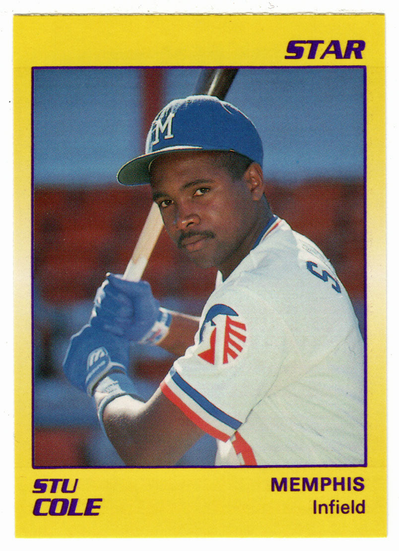 Stu Cole - Memphis Chicks (Minor League Baseball Card) 1990 Star # 84 Mint