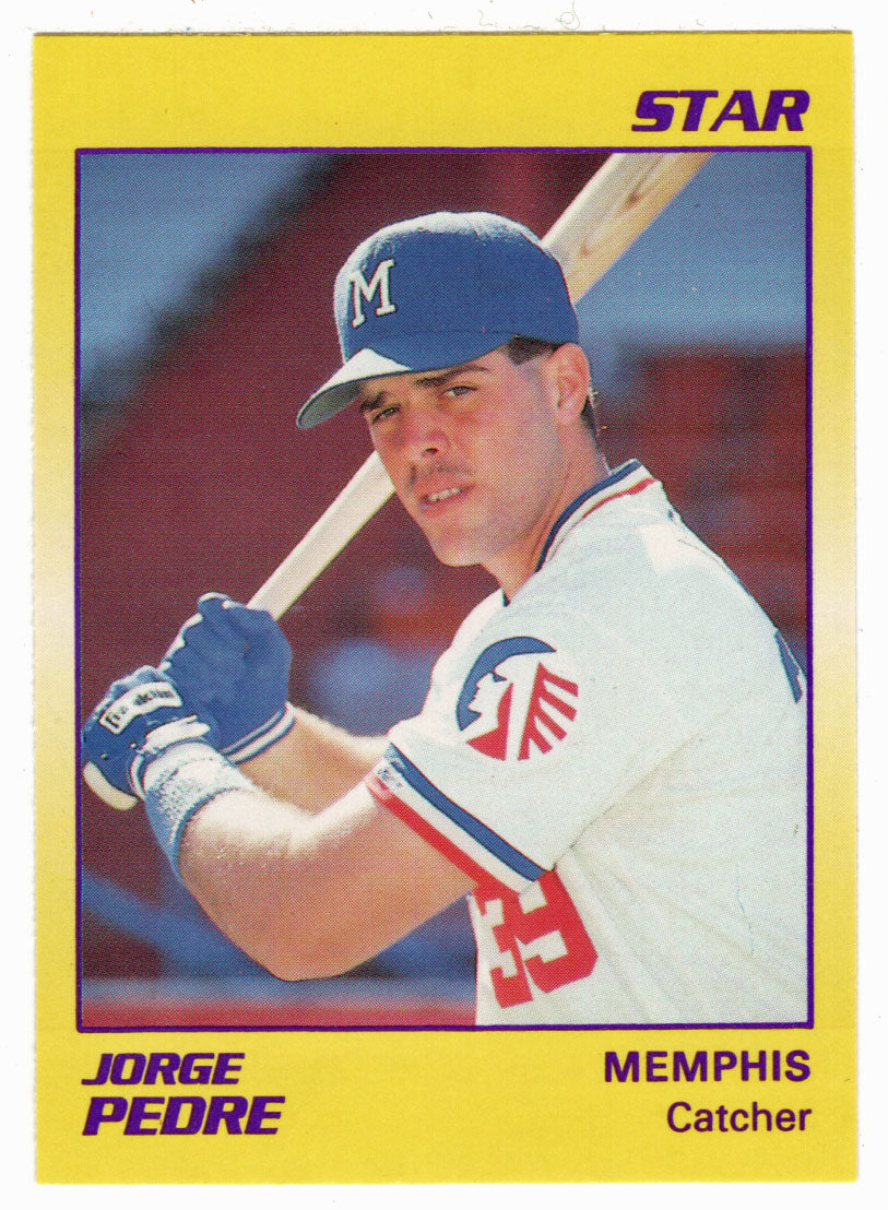 Jorge Pedre - Memphis Chicks (Minor League Baseball Card) 1990 Star # 87 Mint