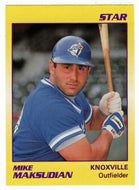 Mike Maksudian - Knoxville Blue Jays (Minor League Baseball Card) 1990 Star # 88 Mint